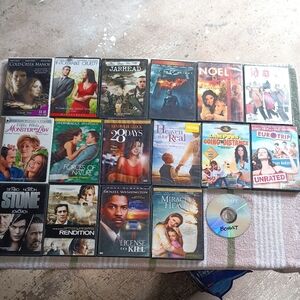 A lot of 16 dvds